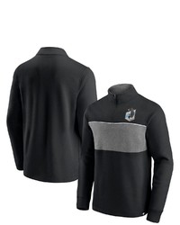 FANATICS Branded Black Minnesota United Fc Block Party Fleece Quarter Zip Jacket