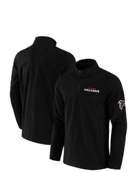 NFL X DARIUS RUCKE R Collection By Fanatics Black Atlanta Falcons Polar Fleece Quarter Zip Jacket At Nordstrom