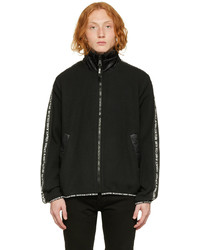 VERSACE JEANS COUTURE Black Zip Sweater