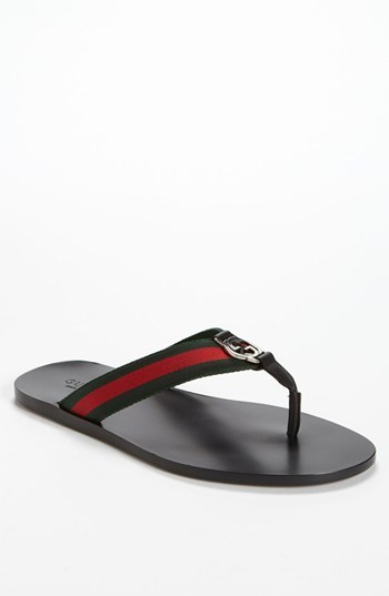 gucci gg flip flop