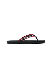 Givenchy Logo Strap Flip Flops