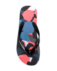 Ps By Paul Smith Printed Insole Flip Flops