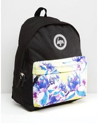 Hype Floral Contrast Pocket Backpack