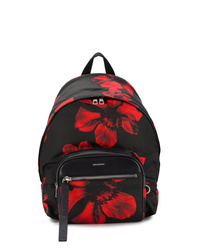 Neil Barrett Floral Pattern Backpack