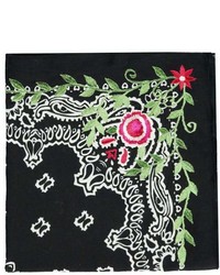Forever 21 Embroidered Bandana Scarf