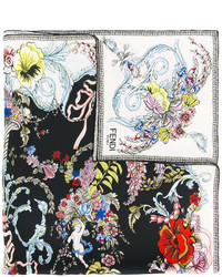 Fendi Floral Printed Bandana
