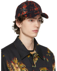 Paul Smith Navy Disrupted Rose Cap