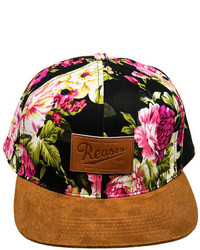 Reason The Roses Floral Snapback Hat