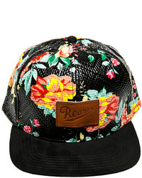 Reason The Woven Floral Snapback Hat