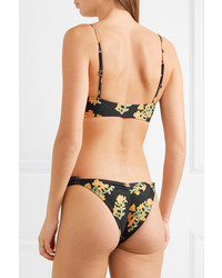Vix Amber Floral Print Bikini Top