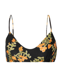 Vix Amber Floral Print Bikini Top