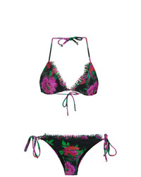 Amir Slama Floral Print Bikini Set Unavailable
