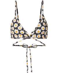 Verdelimon Merida Floral Print Triangle Bikini Top