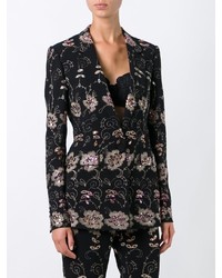 Givenchy Floral Embroidered Blazer