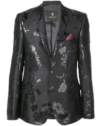 Lords And Fools Floral Jacquard Blazer