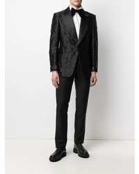 Tom Ford Floral Pattern Single Breasted Blazer