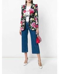 Dolce & Gabbana Floral Print Blazer