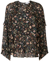 IRO Bow Floral Top
