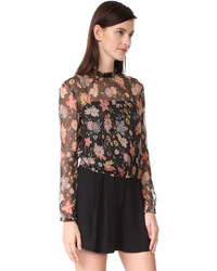RED Valentino Floral Blouse