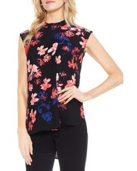 Vince Camuto Floral Highlow Blouse