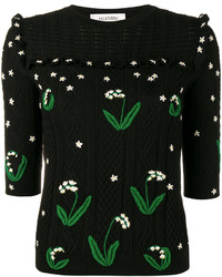 Valentino Floral Knitted Top