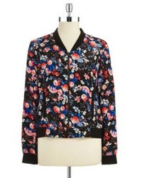 J Cooper Floral Bomber Jacket