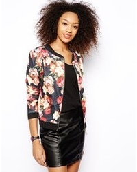 Moda Floral Bomber Jacket, $75 | Asos | Lookastic