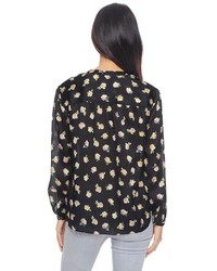 Juicy Couture True Rose Printed Blouse