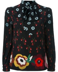 RED Valentino Floral Print Blouse