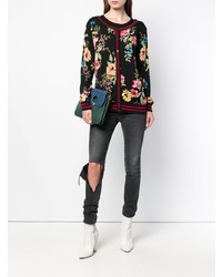 Twin-Set Floral Knitted Cardigan