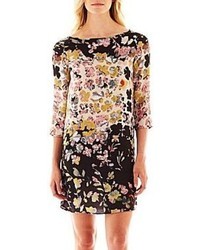 Mng By Mango 34 Sleeve Floral Dress
