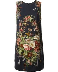 Dolce & Gabbana Floral Print Cady Dress