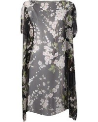 Dolce & Gabbana Sheer Floral Dress