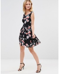 Style London Skater Dress In Floral Print