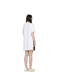 Marni White And Multicolor Amarcord T Shirt Dress