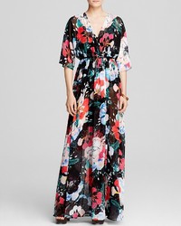 French Connection Dress Floral Reef Chiffon Maxi