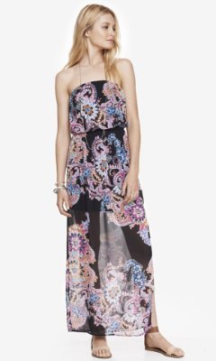 Express Chiffon Maxi Dress