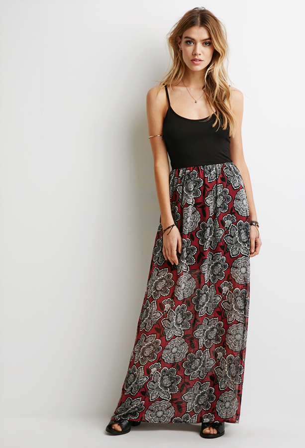 forever 21 lace maxi dress