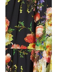 June & Hudson Sleeveless Floral Print Maxi Dress