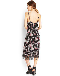 Forever 21 Passion Floral Chiffon Dress