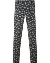 Etro Floral Print Chino Trousers