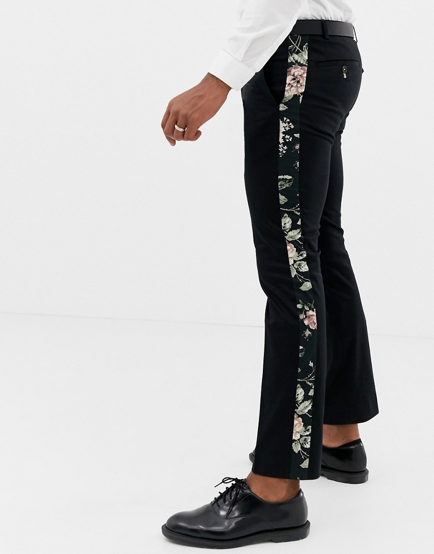 Plus Size Casual Pants Women's Plus Allover Floral Print - Temu