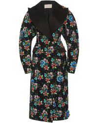 Christopher Kane Archive Floral Double Breasted Coat