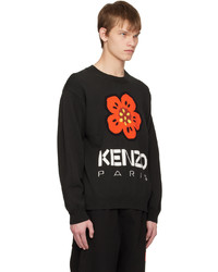 Kenzo Black Paris Boke Flower Sweater