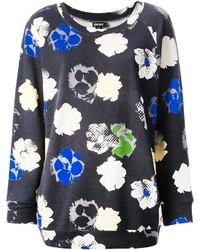 DKNY Floral Print Sweater