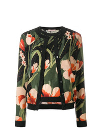 Twin-Set Floral Cardigan Sweater Set