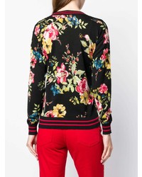 Twin-Set Floral Crew Neck Sweater