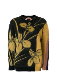 N°21 N21 Floral Intarsia Sweater