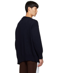 Marni Navy Cotton Sweater
