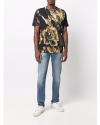 Paul Smith Blurred Floral Print T Shirt